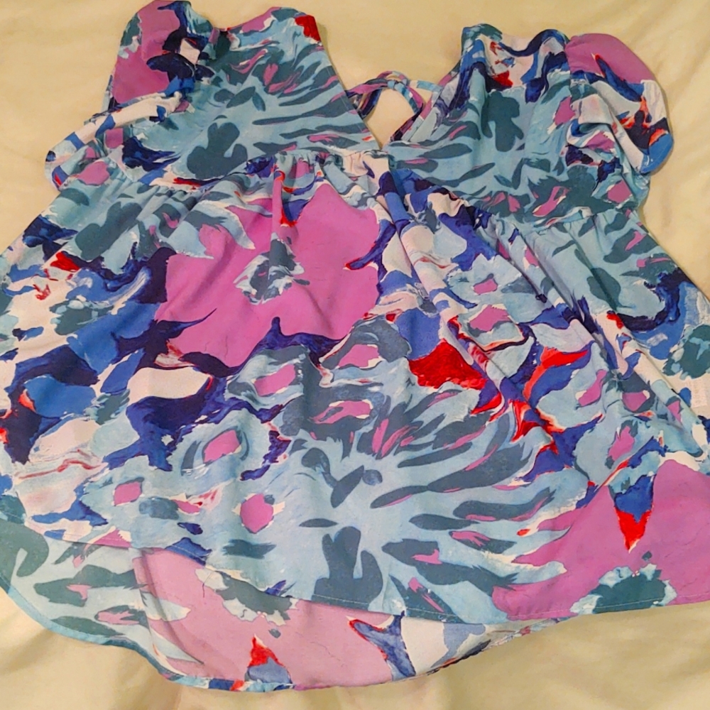Tie back XL shirt